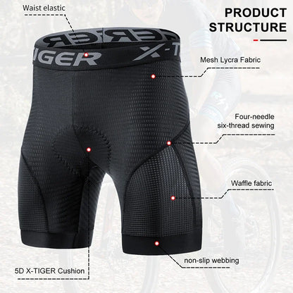 X-TIGER Cycling Shorts