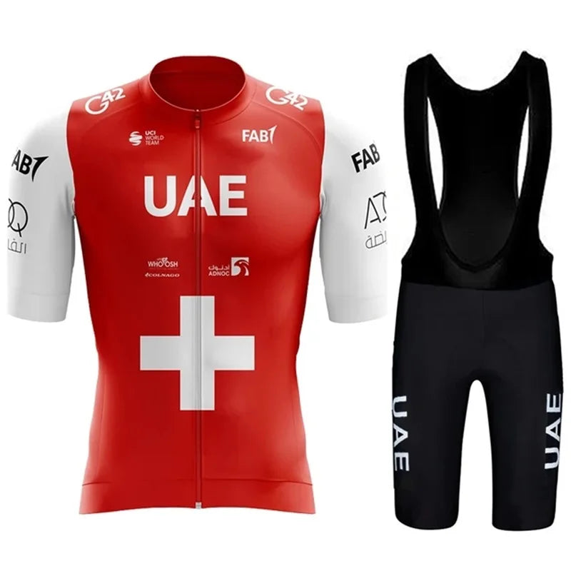Conjunto de Ciclismo Masculino UAE Team