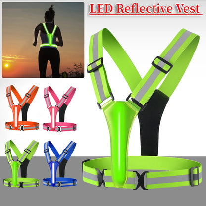 Colete LED Refletivo