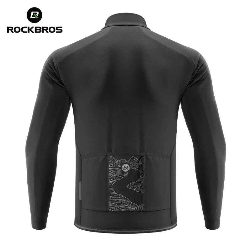 Jaqueta de Ciclismo ROCKBROS Térmica Fleece