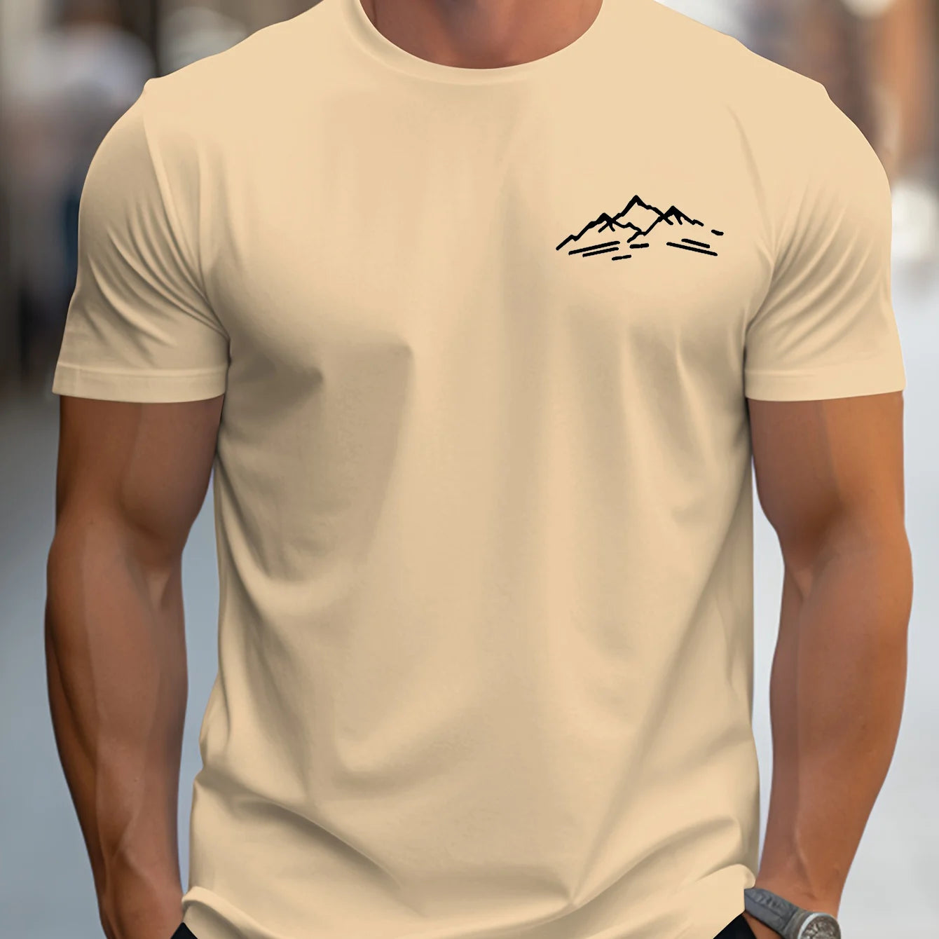 Camiseta Montanha Masculina