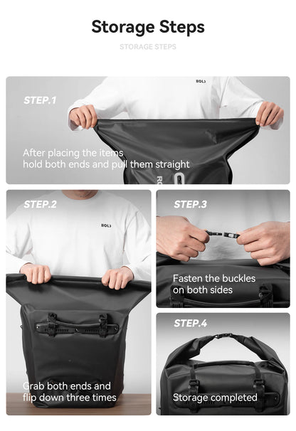 Alforge Lateral ROCKBROS 23L para Bicicleta