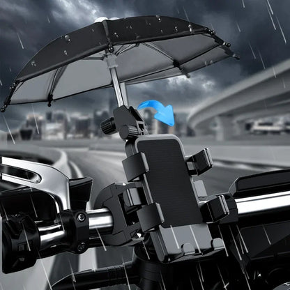 Suporte de Celular com Protetor Solar/Chuva