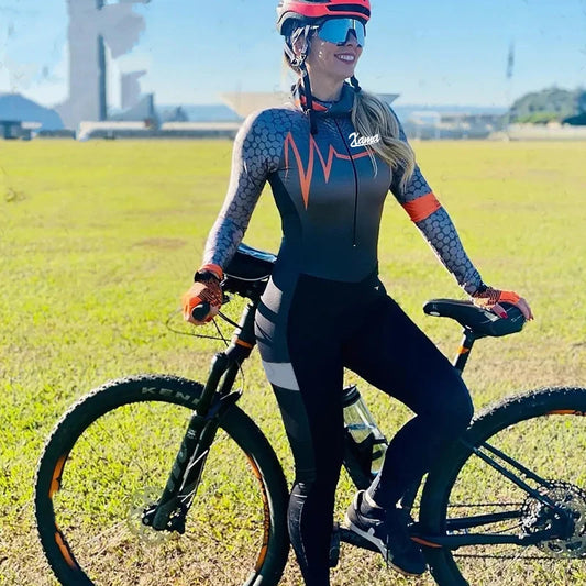 Macacão de Ciclismo Feminino XAMA