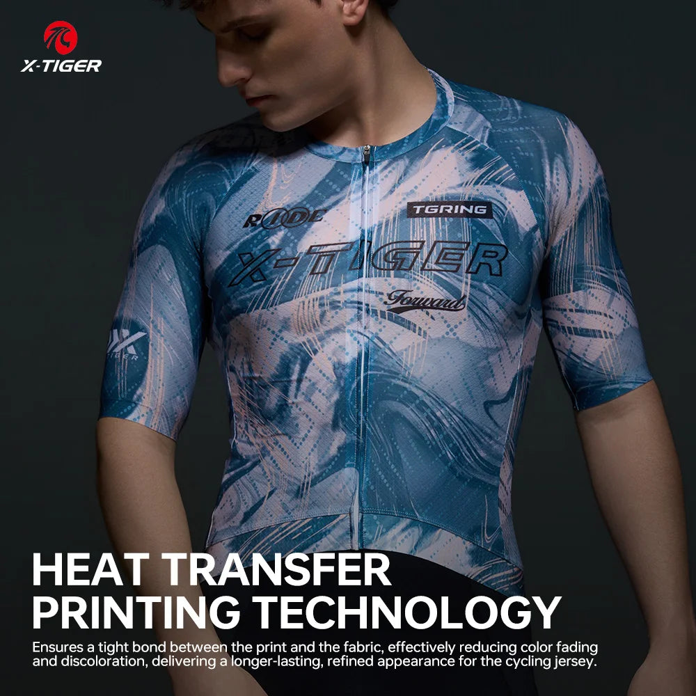Jersey de Ciclismo Masculina X-TIGER