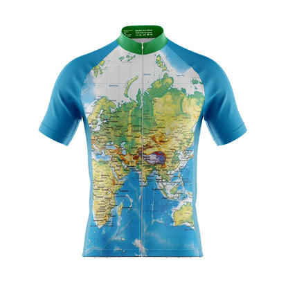 Camisa de Ciclismo Masculina The Earth