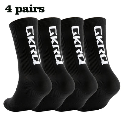 Kit 4 Pares Meias de Ciclismo Compressivas