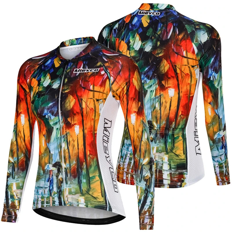 Camisa de Ciclismo Feminina MIEYCO