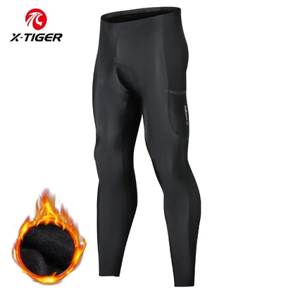 X-TIGER Men's Winter Bib Shorts