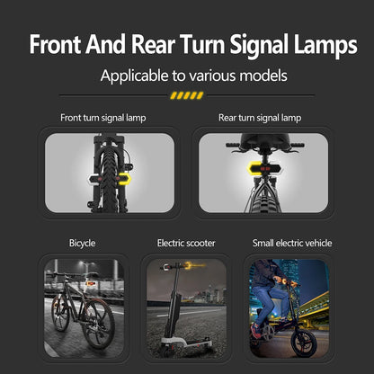 Luz Traseira de Bicicleta LED com Controle Remoto