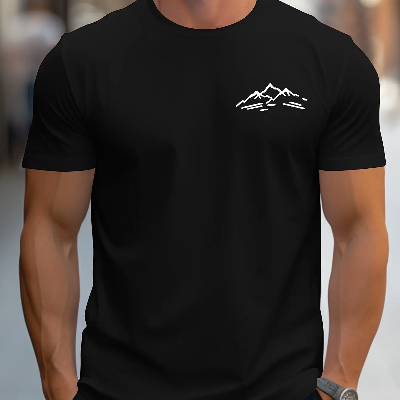 Camiseta Montanha Masculina