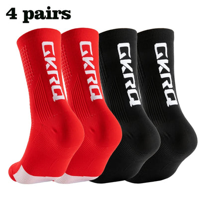 Kit 4 Pares Meias de Ciclismo Compressivas