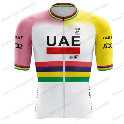 Camisa de Ciclismo Masculina UAE Team