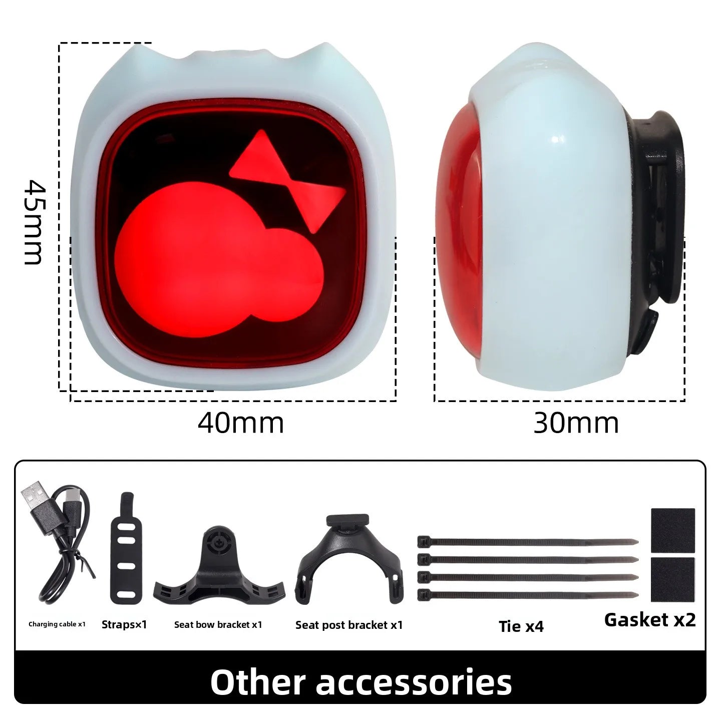 Luz Traseira Bike Inteligente