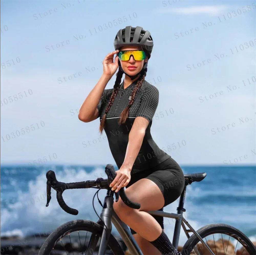 Conjunto Feminino de Ciclismo