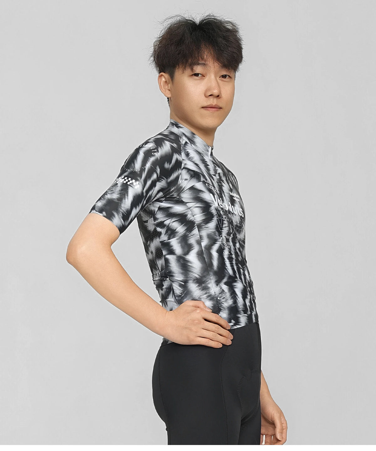 Camisa de Ciclismo Masculina VELONUTS Slim Fit