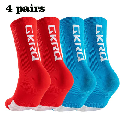 Kit 4 Pares Meias de Ciclismo Compressivas