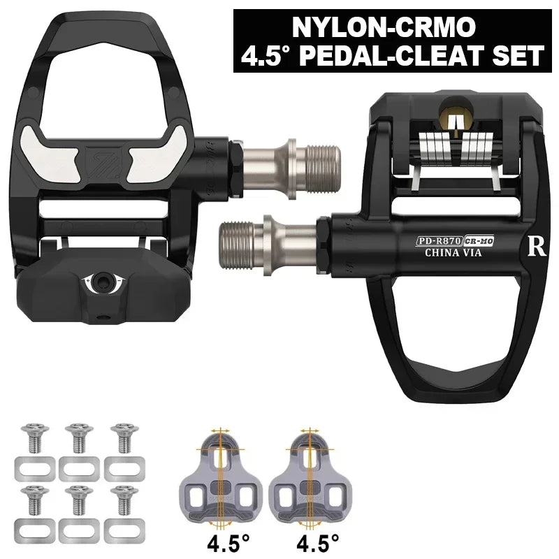 BUCKLOS Road Clipless Bicycle Pedal