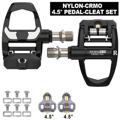 BUCKLOS Road Clipless Bicycle Pedal