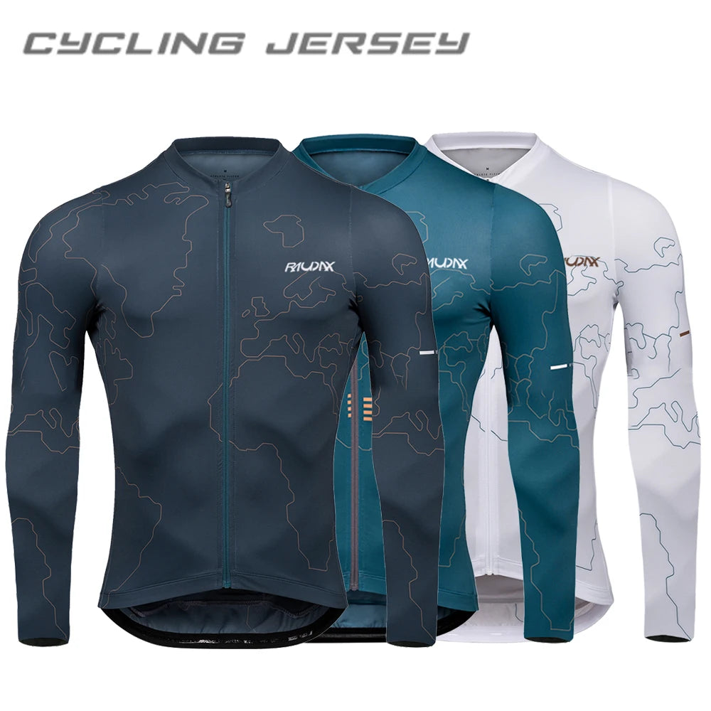 Raudax Men's Long Sleeve Cycling Jersey