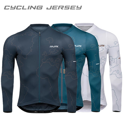Raudax Men's Long Sleeve Cycling Jersey