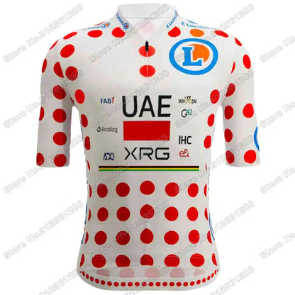 Conjunto de Ciclismo Masculino UAE Team Tadej Pogačar com Bretelle