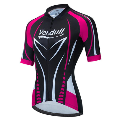 Camisa de Ciclismo Feminina Vendull