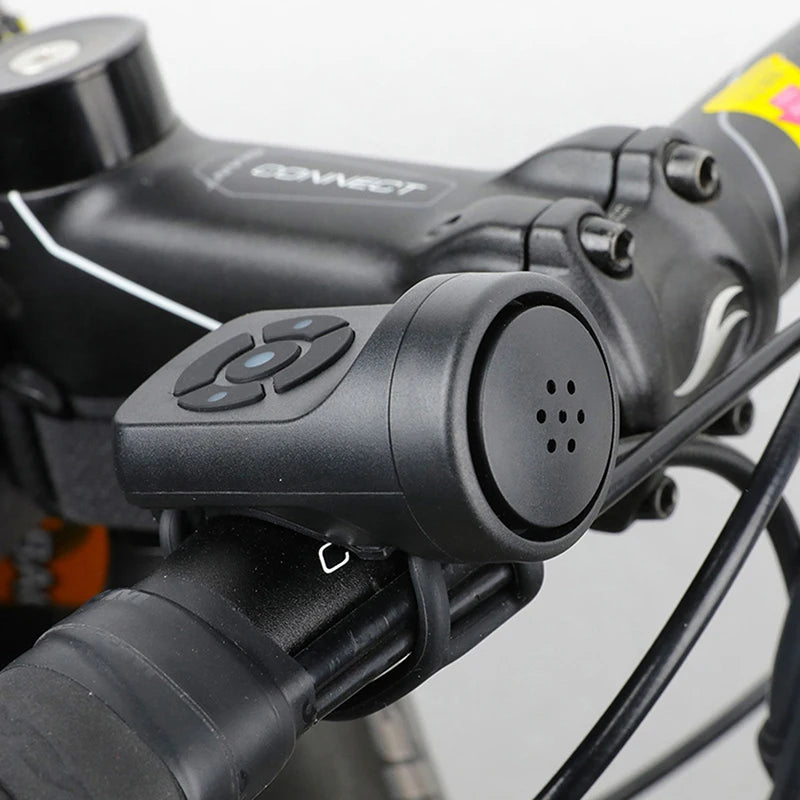 Campainha Elétrica para Bicicleta Recarregável USB