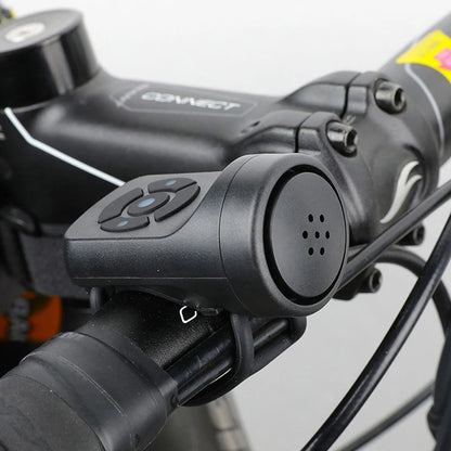 Campainha Elétrica para Bicicleta Recarregável USB