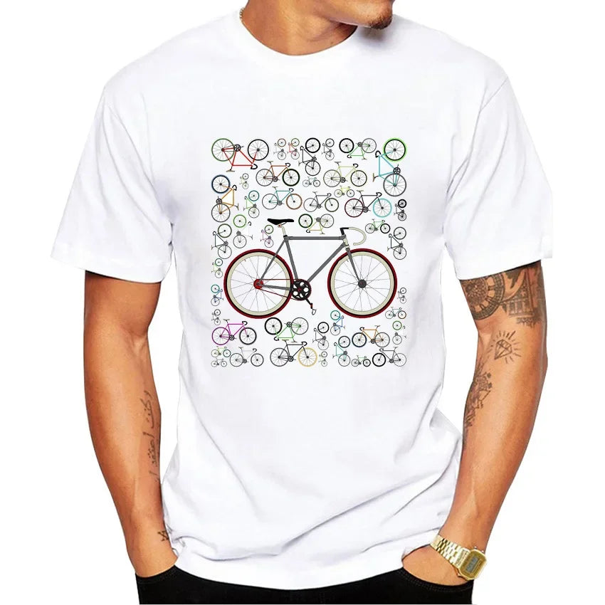 Camiseta Masculina Vintage Sports Bike
