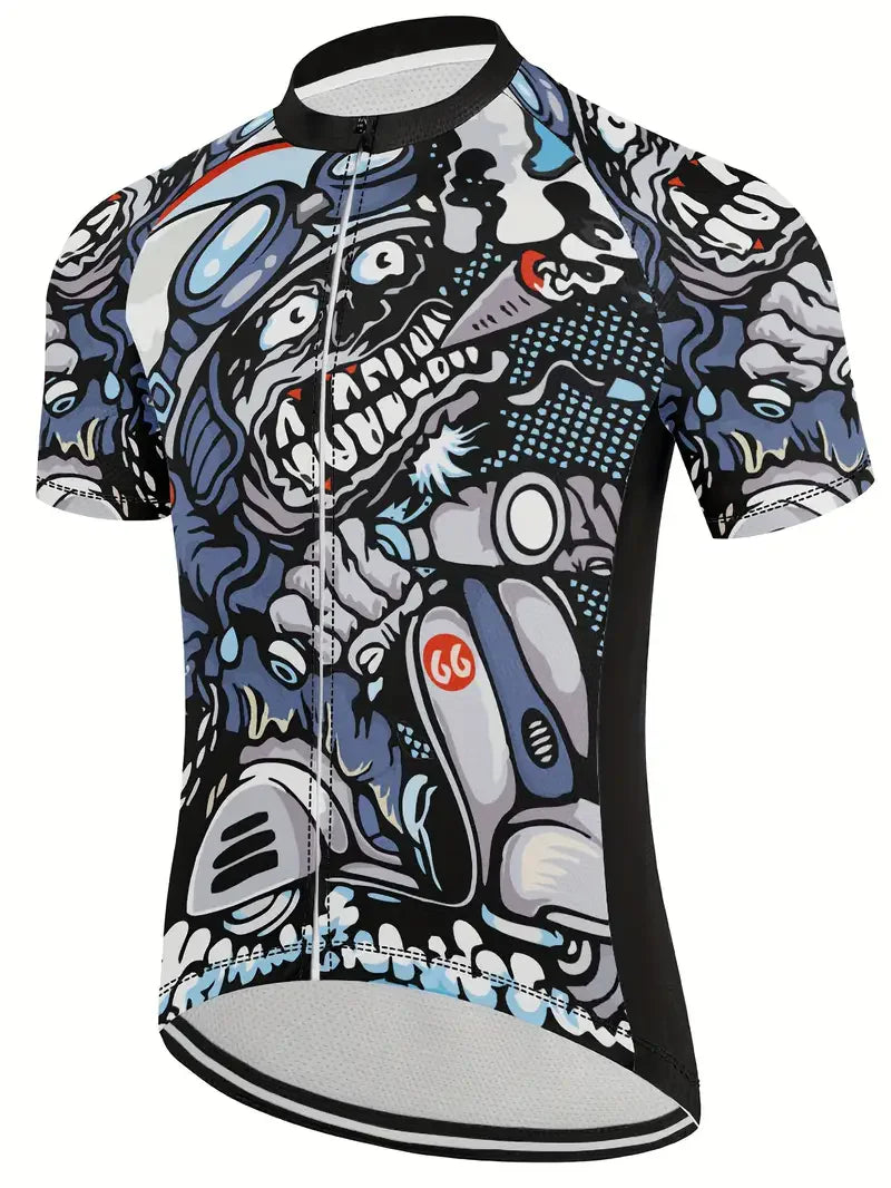 Camiseta de Ciclismo Masculina Manga Curta