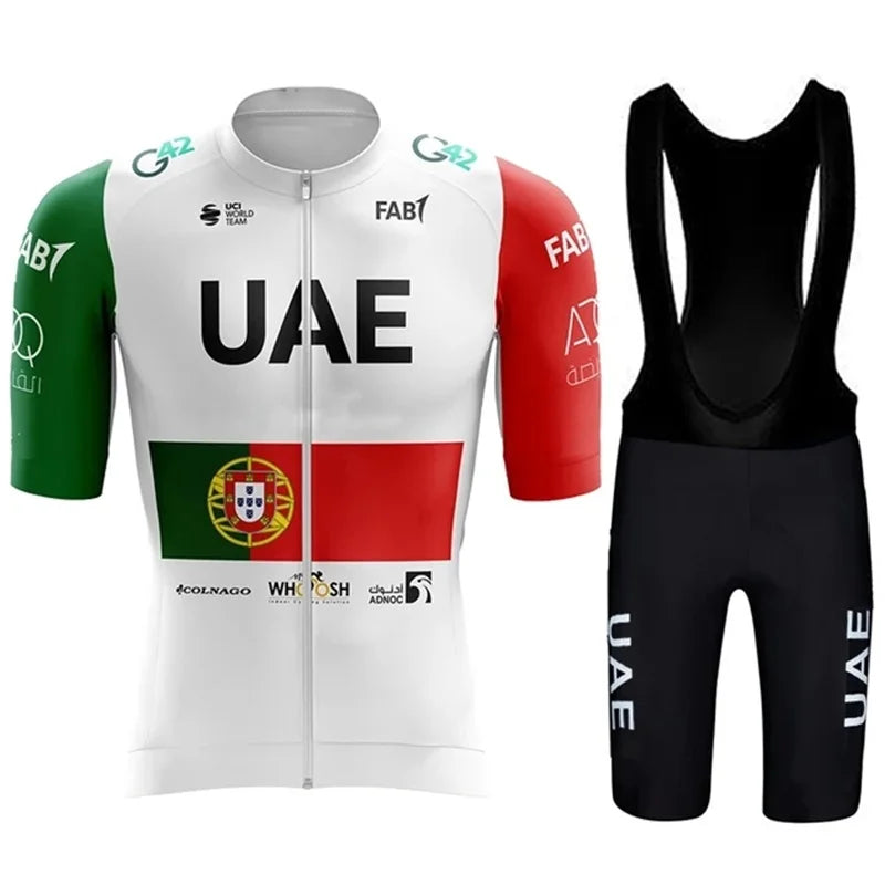 Conjunto de Ciclismo Masculino UAE Team
