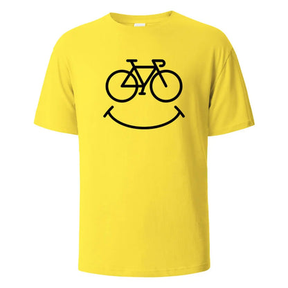 Camiseta Casual Bike Smile