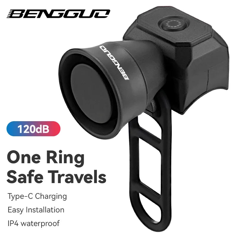 IP4X Waterproof Bicycle Horn 120dB