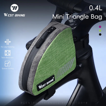 Bolsa de Quadro Triangular WEST BIKING 0.4L