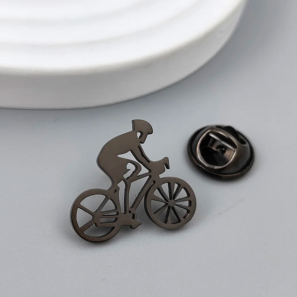 Broche de Bicicleta Dourado