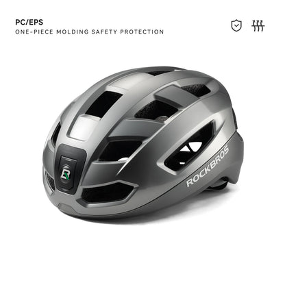 Capacete de Ciclismo ROCKBROS com Luz Integrada