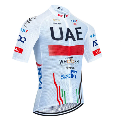 Camisa de Ciclismo Unissex UAE Team