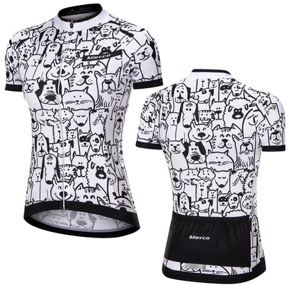 Camisa de Ciclismo Feminina Mieyco