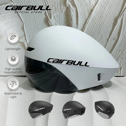 Capacete de Ciclismo CAIRBULL Aero com Óculos