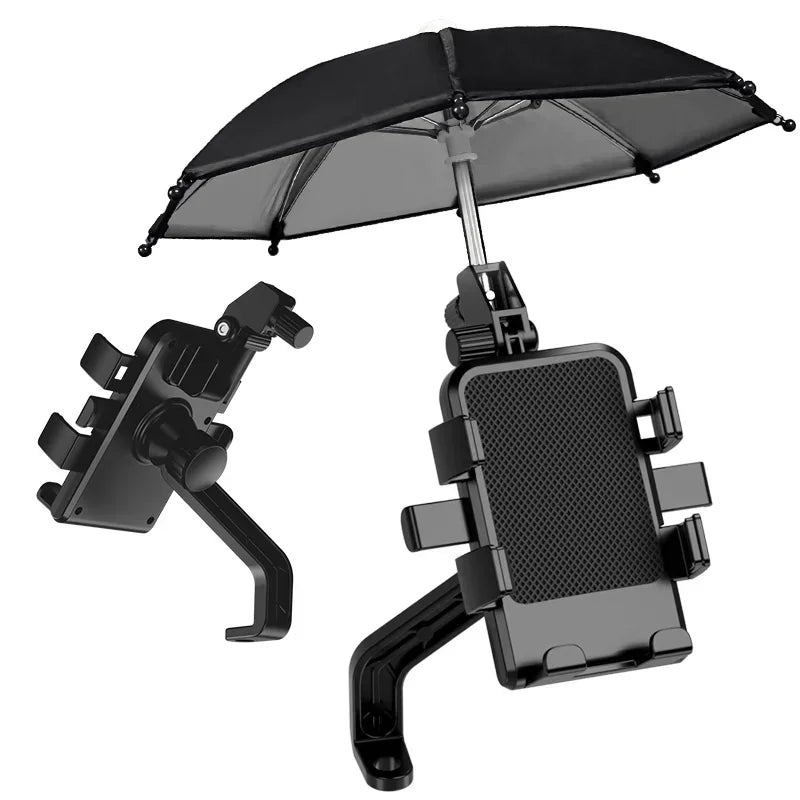 Suporte de Celular com Protetor Solar/Chuva