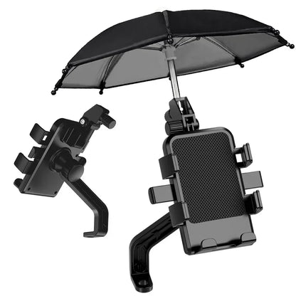 Suporte de Celular com Protetor Solar/Chuva