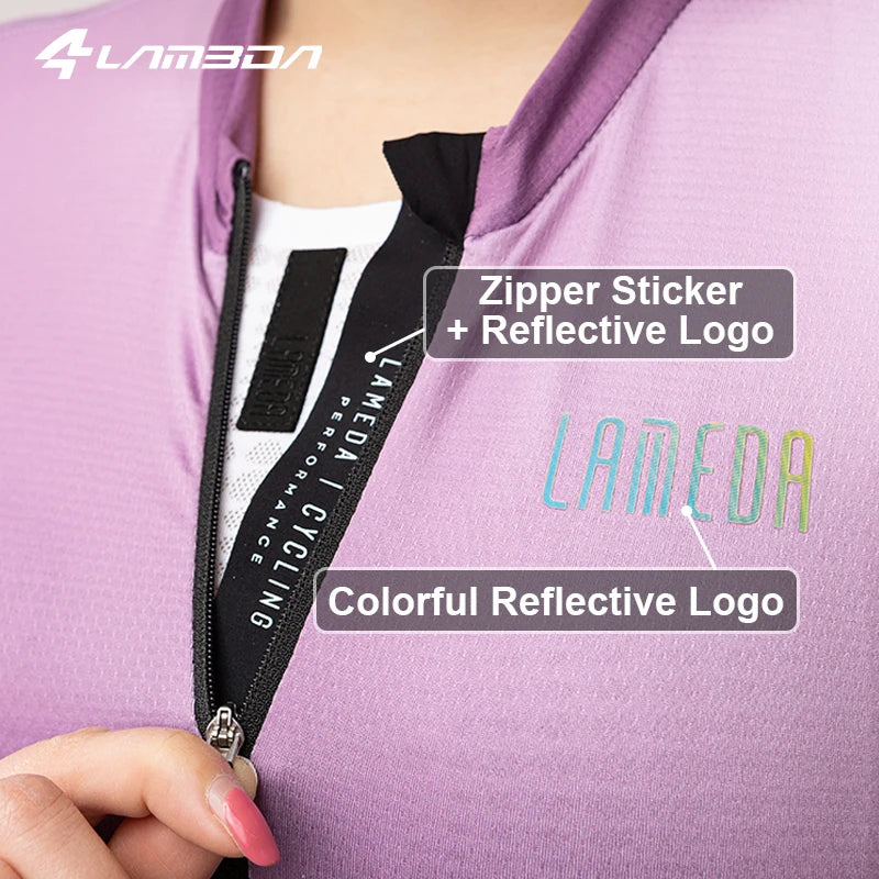 Jersey de Ciclismo Feminina LAMEDA