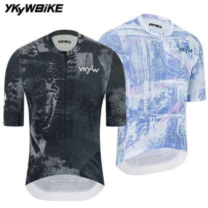 Camisa de Ciclismo Masculina YKYWBIKE Slim Fit