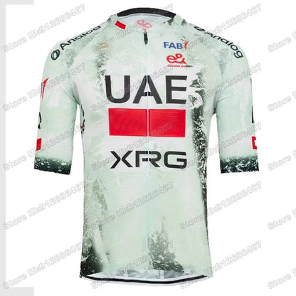 Camisa de Ciclismo Masculina UAE Team