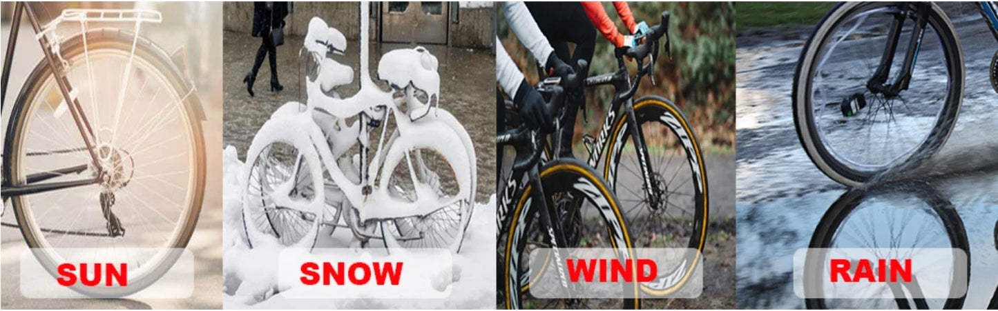 Capa Impermeável para até 3 Bicicletas