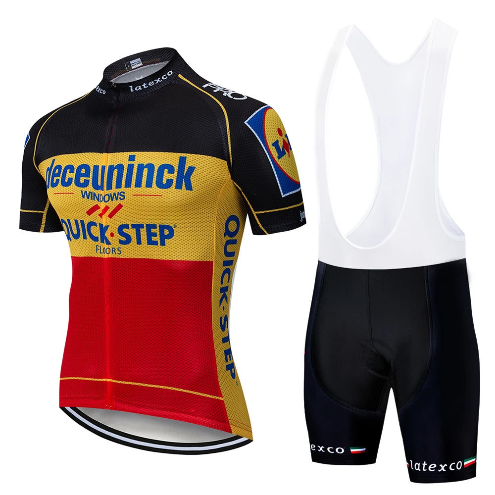 Conjunto de Ciclismo Masculino Quick Step Team