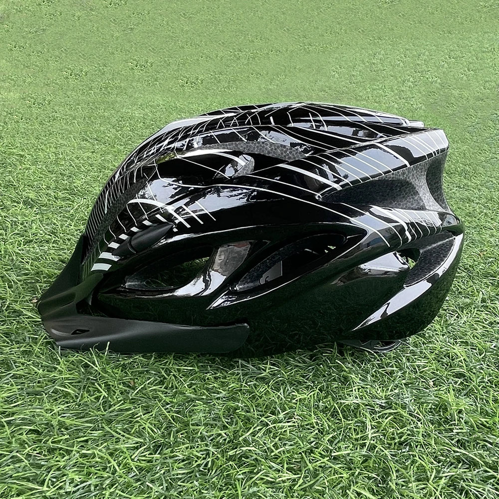 Capacete de Ciclismo Ultralight com Viseira