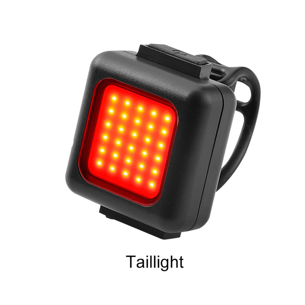 Kit Luzes Bike LED – Farol & Lanterna Traseira USB-C