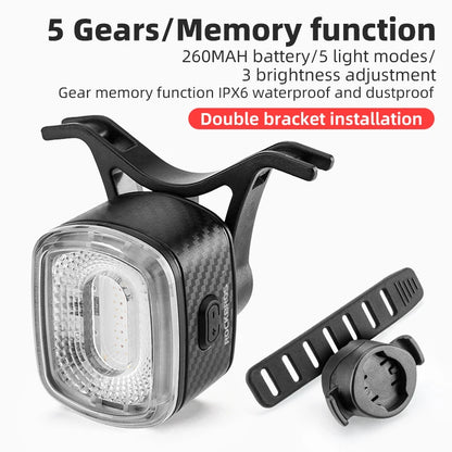 ROCKBROS Smart Rear Light for Bicycles